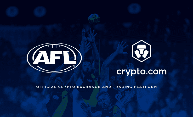  AFL Partnered with Crypto.com in a new Sponsorship Partnership for the Digital Era